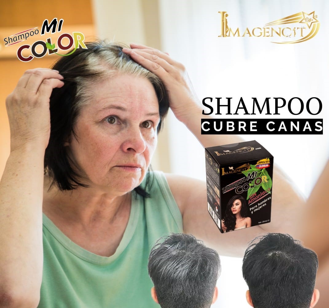 SHAMPOO CUBRE CANAS MI COLOR® NEGRO