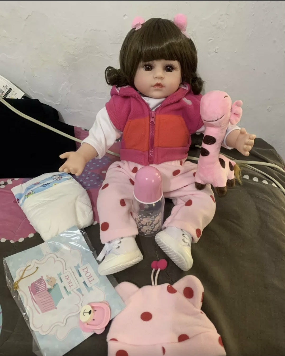 Muñeca Bebé Reborn Realista (47 cm)