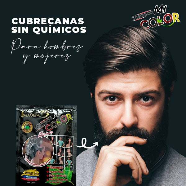 SHAMPOO CUBRE CANAS MI COLOR® NEGRO