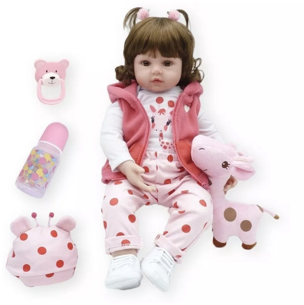 Muñeca Bebé Reborn Realista (47 cm)