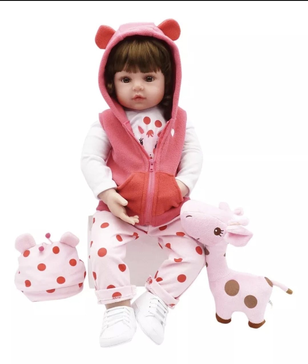 Muñeca Bebé Reborn Realista (47 cm)