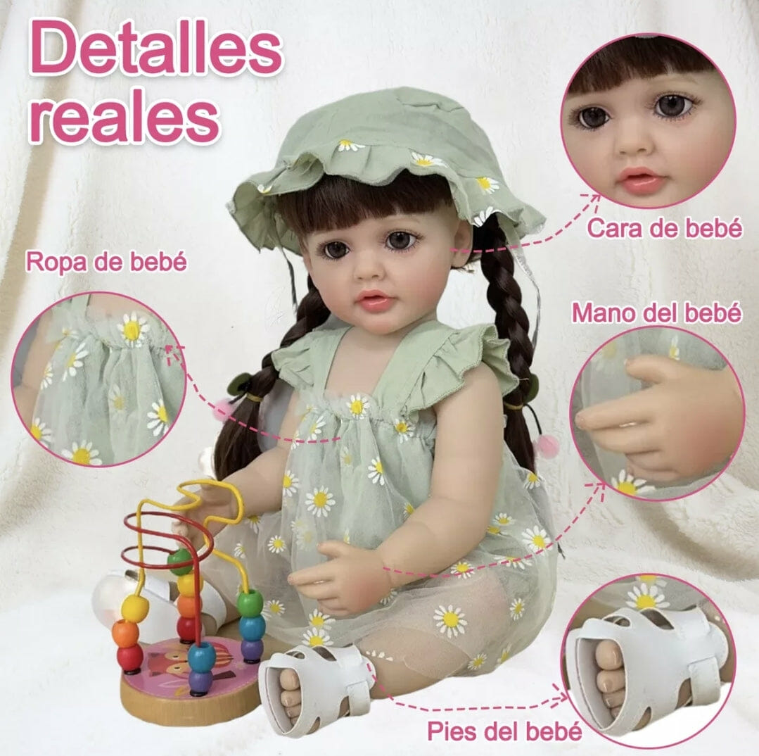 Muñeca Bebé Reborn de Silicona