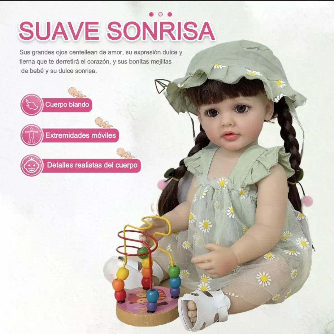 Muñeca Bebé Reborn de Silicona