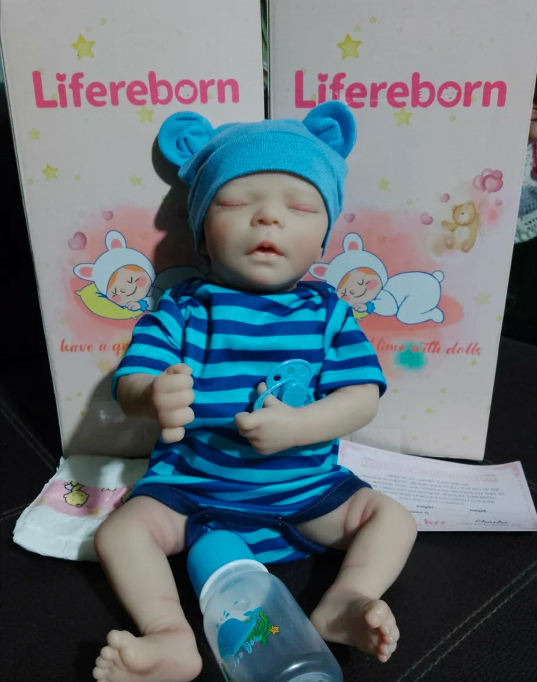 Bebé Reborn de Silicona Cuerpo Completo (50 cm)