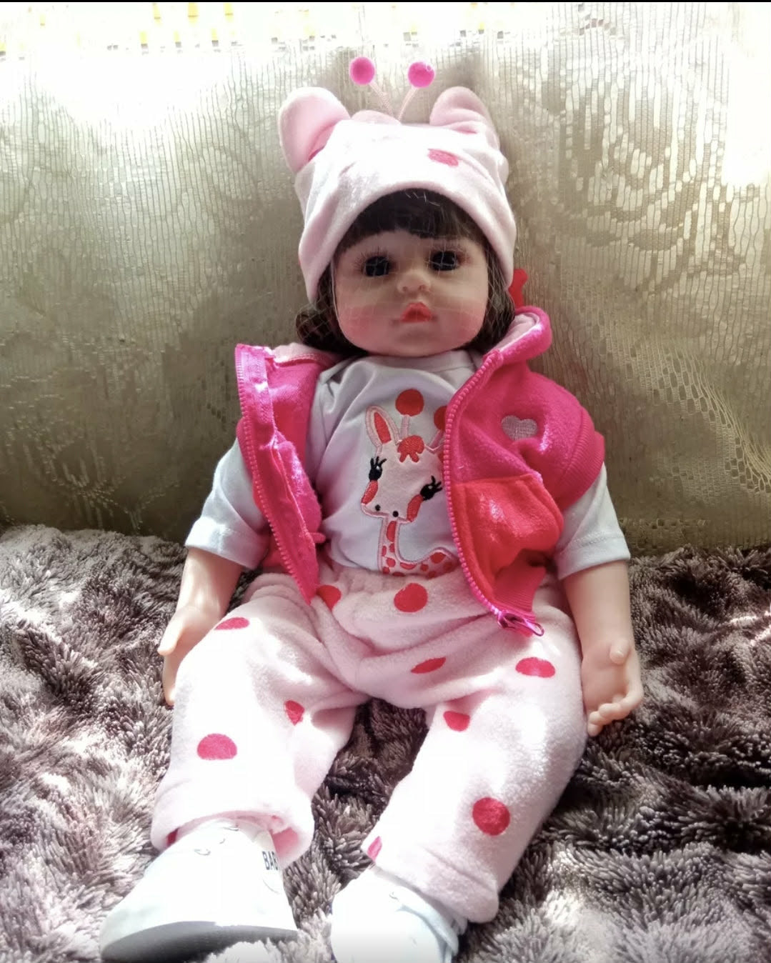 Muñeca Bebé Reborn Realista (47 cm)