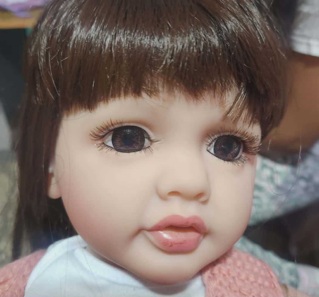 Muñeca Bebé Reborn Realista Niña (55 cm, peso real)