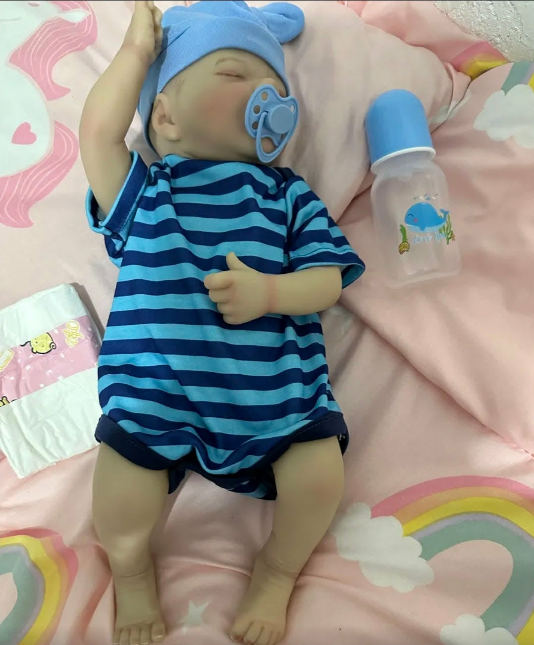 Bebé Reborn de Silicona Cuerpo Completo (50 cm)