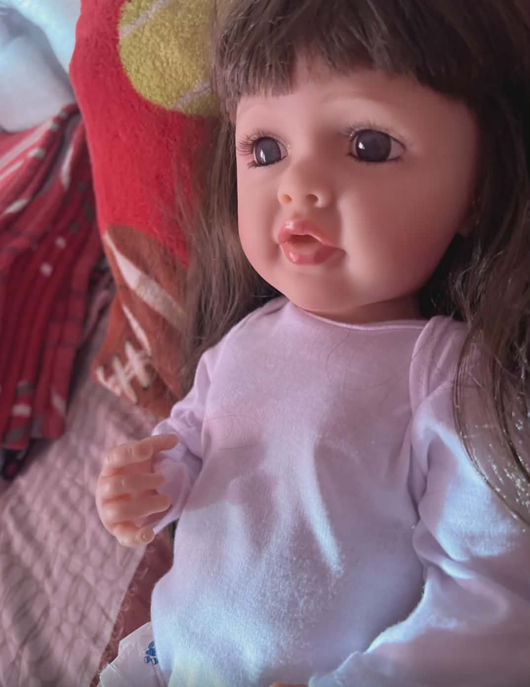 Muñeca Bebé Reborn Realista Niña (55 cm, peso real)