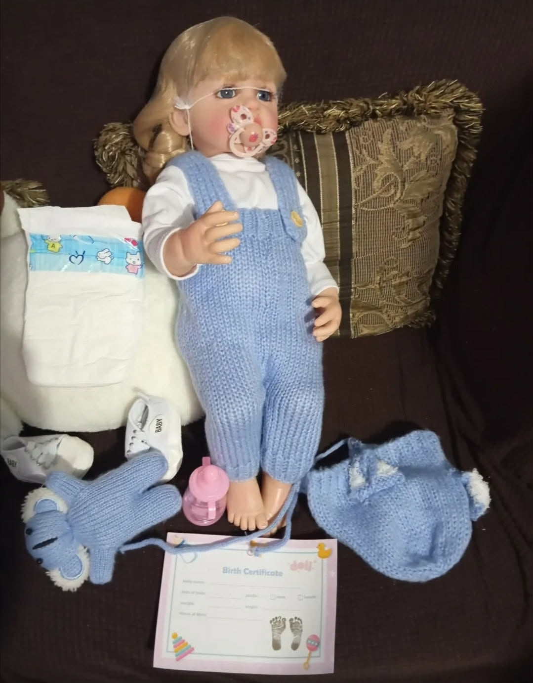 Muñeca Bebé Reborn Realista Niña (55 cm) 👶🎀