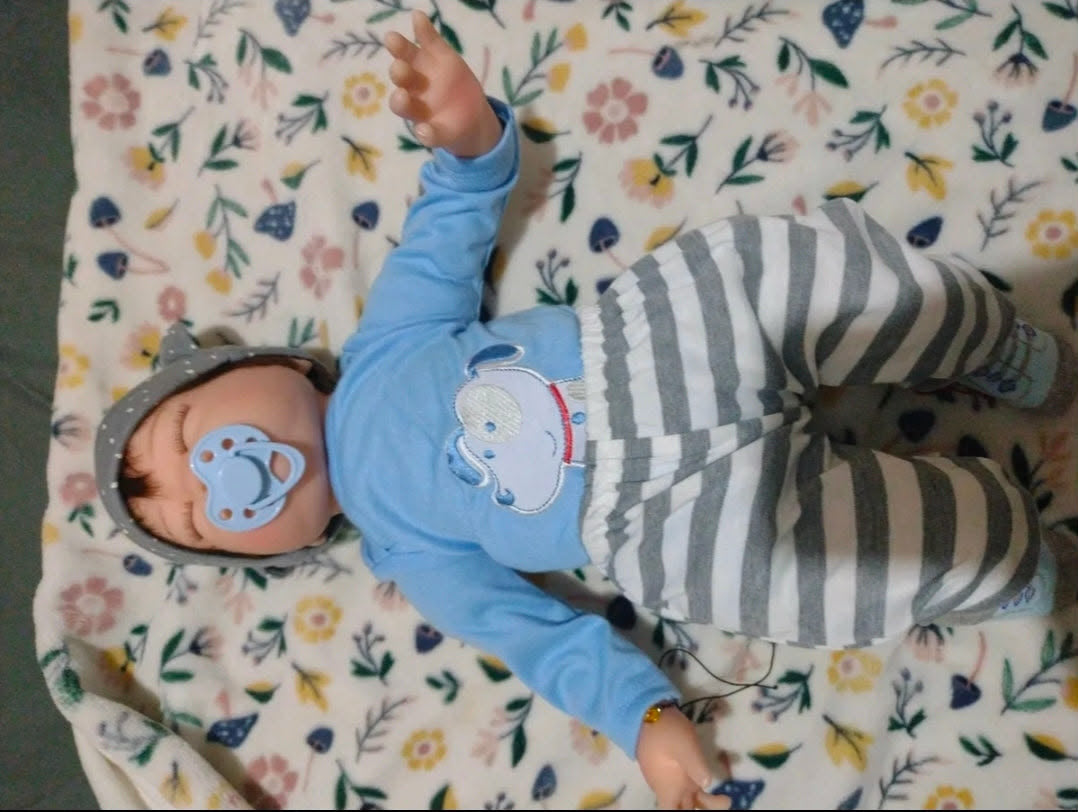 Muñeco Bebé Reborn Niño (estilo dormido)