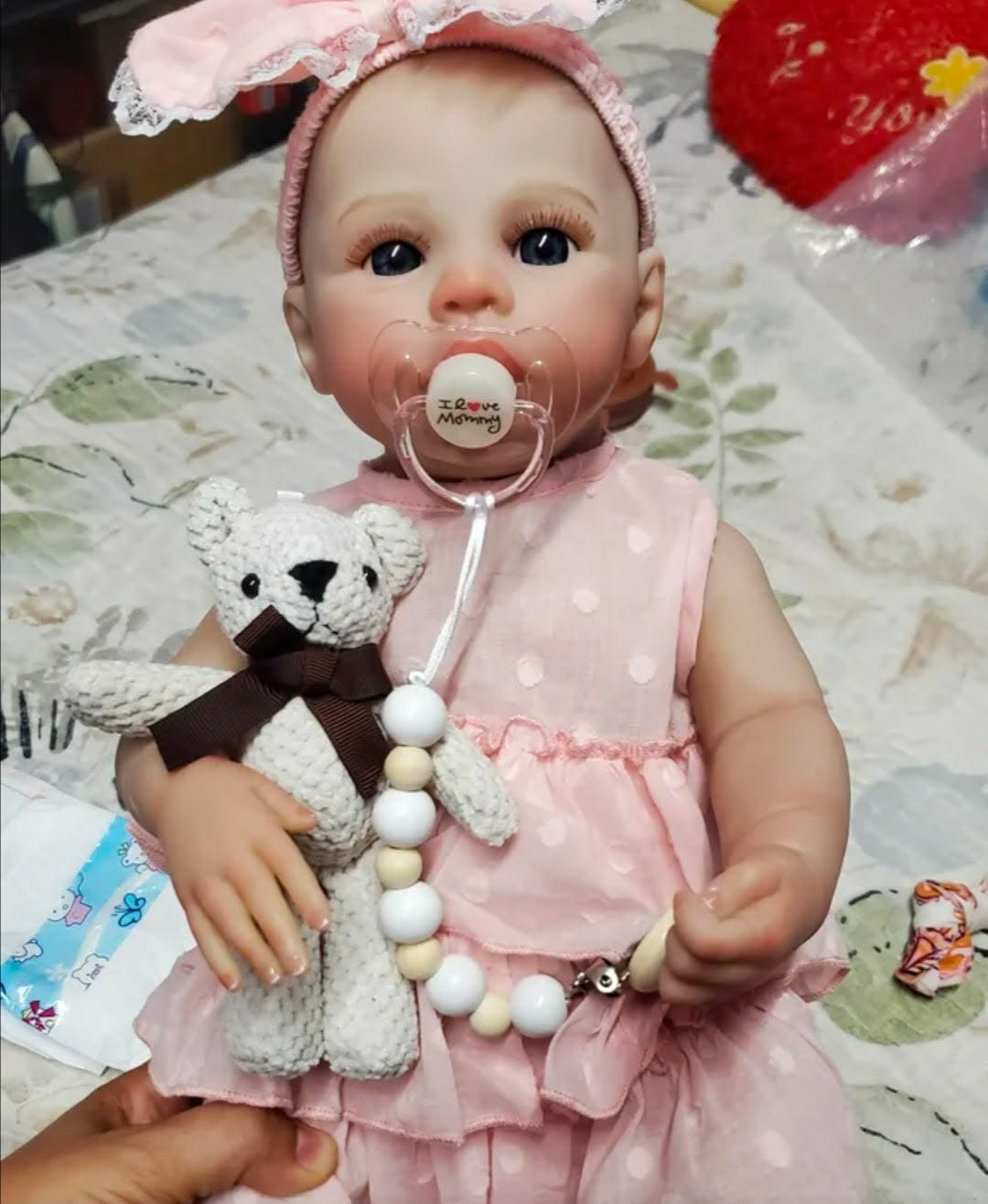 Muñeca Bebé Reborn Realista Niña (48 cm)