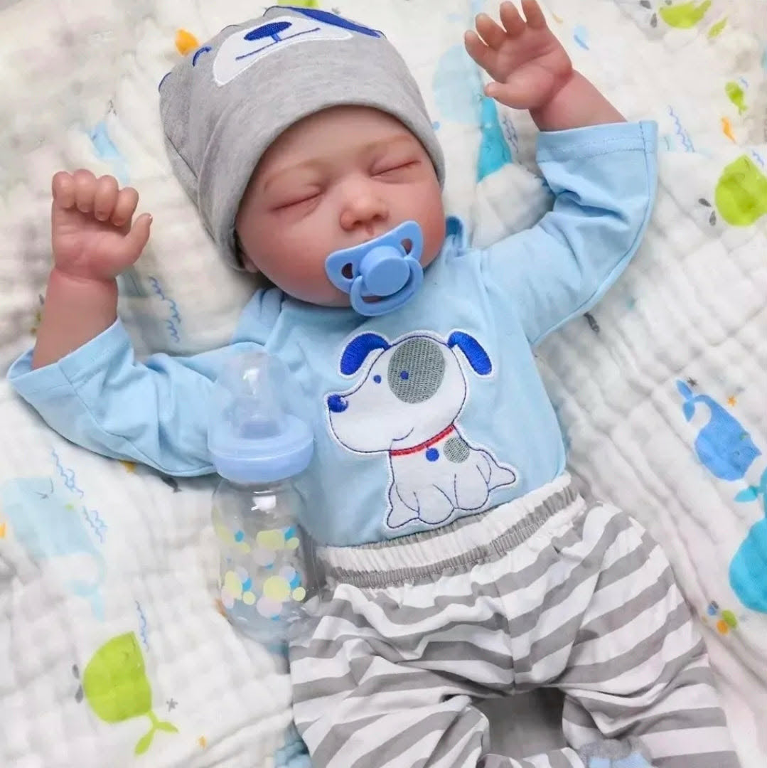 Muñeco Bebé Reborn Niño (estilo dormido)
