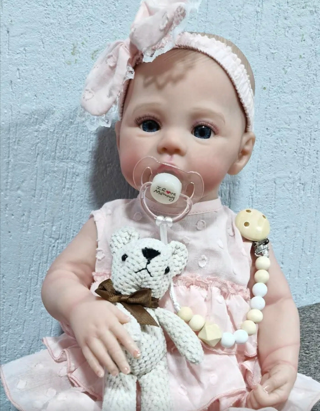 Muñeca Bebé Reborn Realista Niña (48 cm)