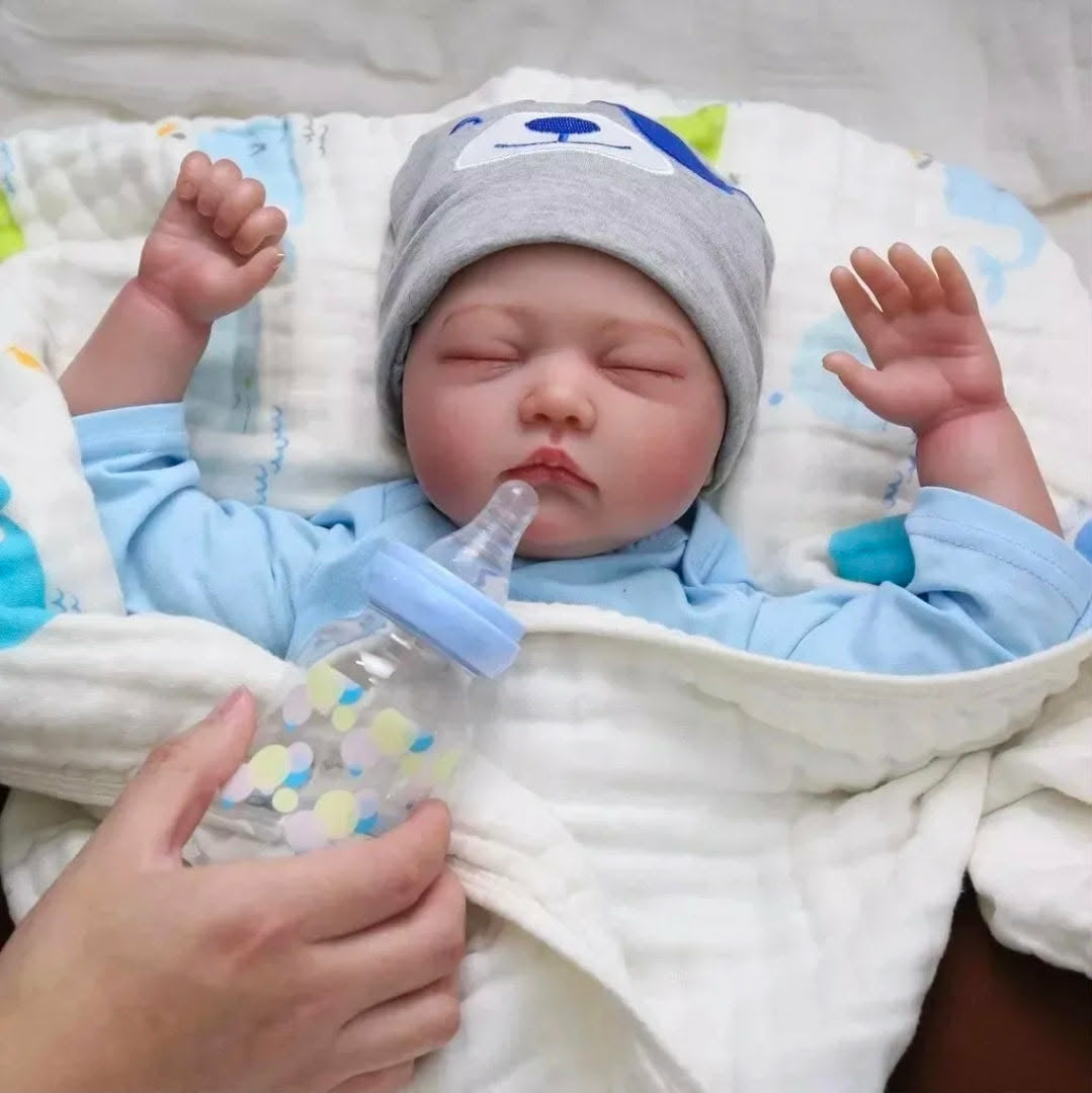 Muñeco Bebé Reborn Niño (estilo dormido)