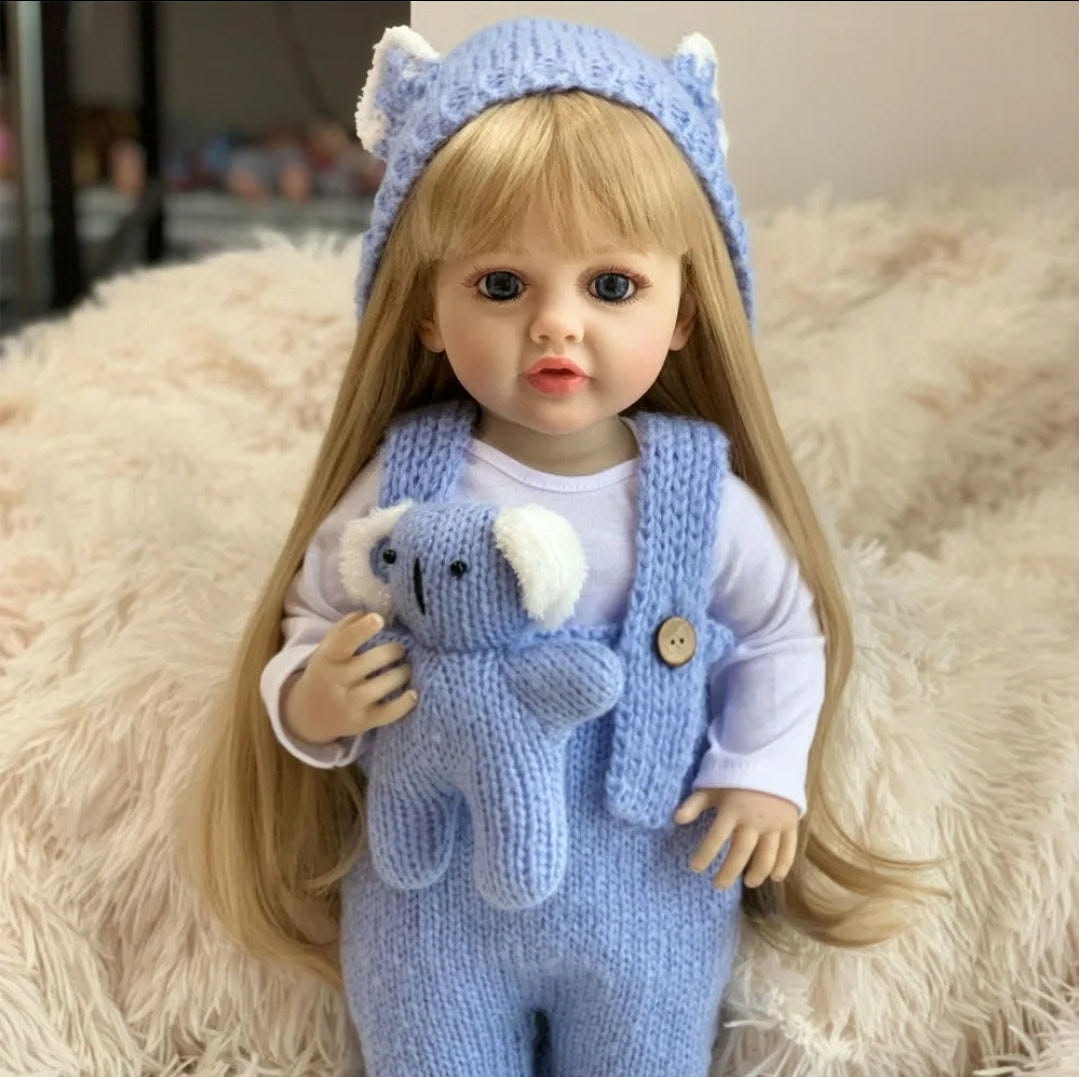 Muñeca Bebé Reborn Realista Niña (55 cm) 👶🎀