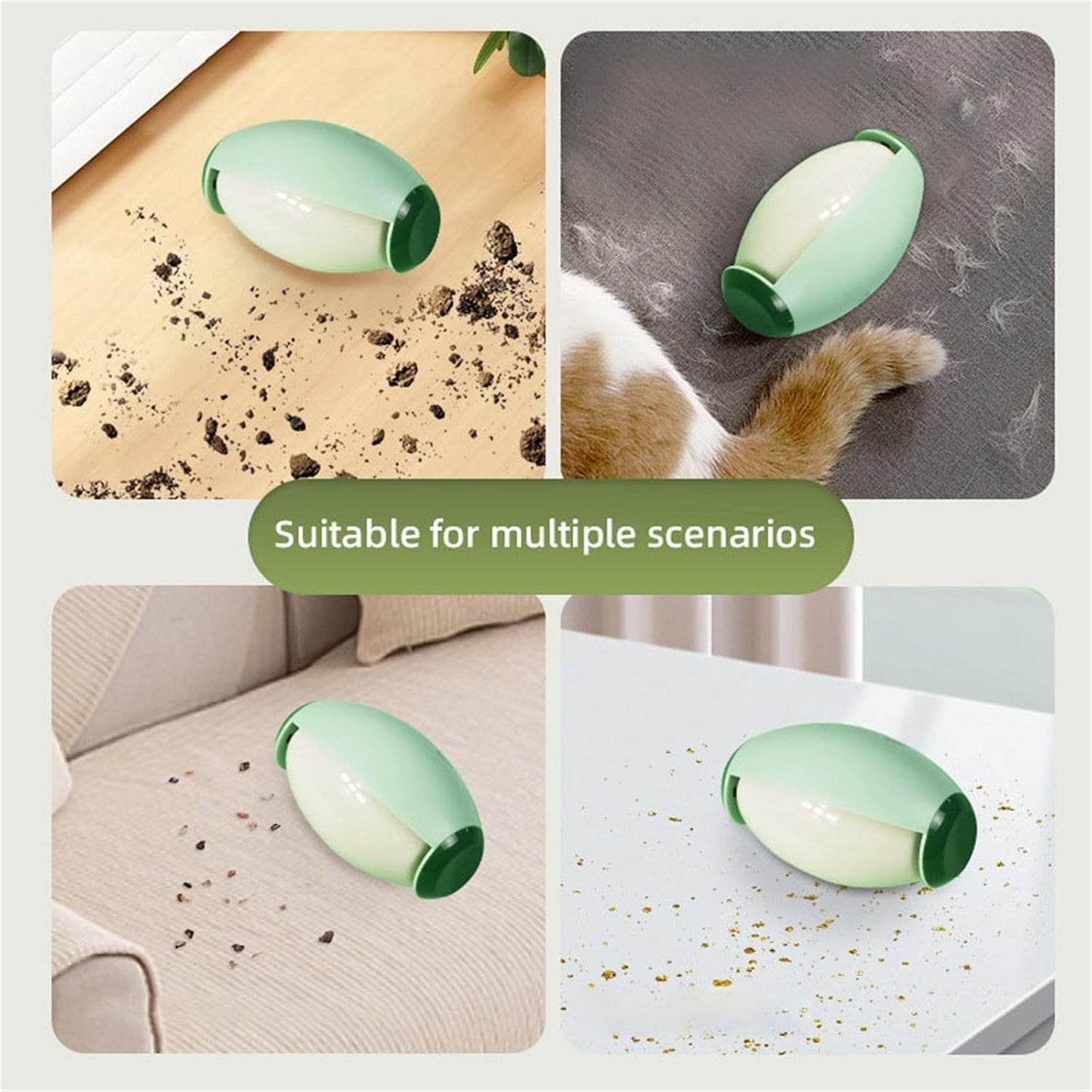 2 CLEANBUDDY® ELIMINA PELUSA, PELO Y POLVO AL INSTANTE