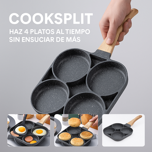 4 PLATOS AL MISMO TIEMPO SIN ENSUCIAR DE MÁS, COOKSPLIT®