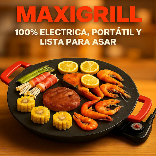 MaxGrill®: Carne Asada Perfecta y Tu Parrilla Siempre Limpia.