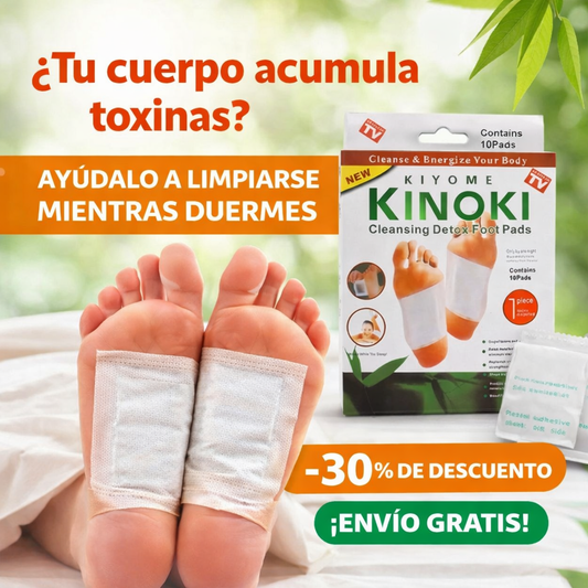 🌙 Relájate y renueva tus energía mientras duermes con KINOKI ✨