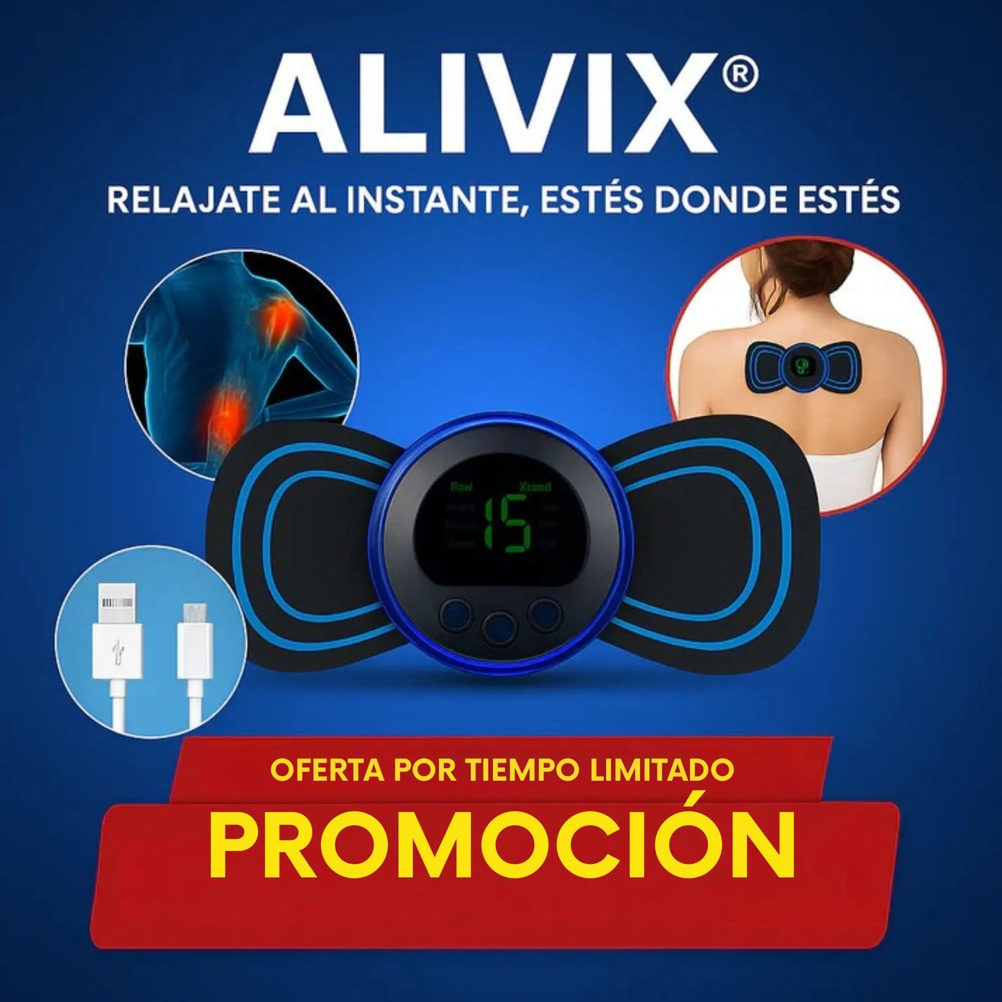 OFERTA 3X1 ALIVIX® RELÁJATE AL INSTANTE, ESTÉS DONDE ESTES