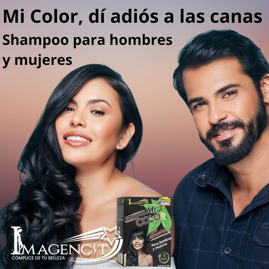 SHAMPOO CUBRE CANAS MI COLOR® NEGRO