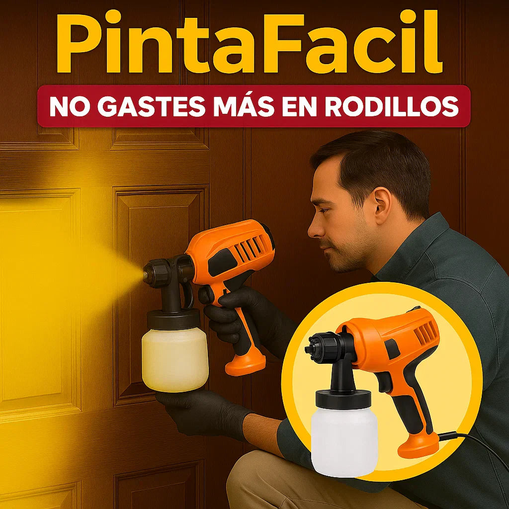 Pinta tu hogar en minutos: Sin manchas, sin goteos y sin esfuerzo.