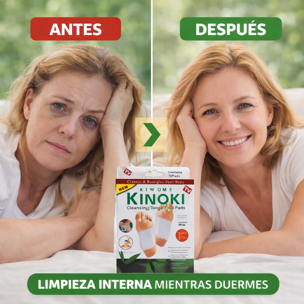 🌙 Relájate y renueva tus energía mientras duermes con KINOKI ✨