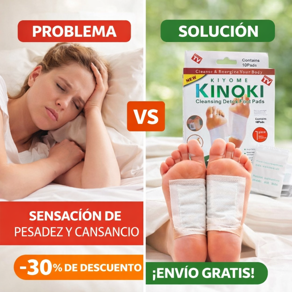 🌙 Relájate y renueva tus energía mientras duermes con KINOKI ✨