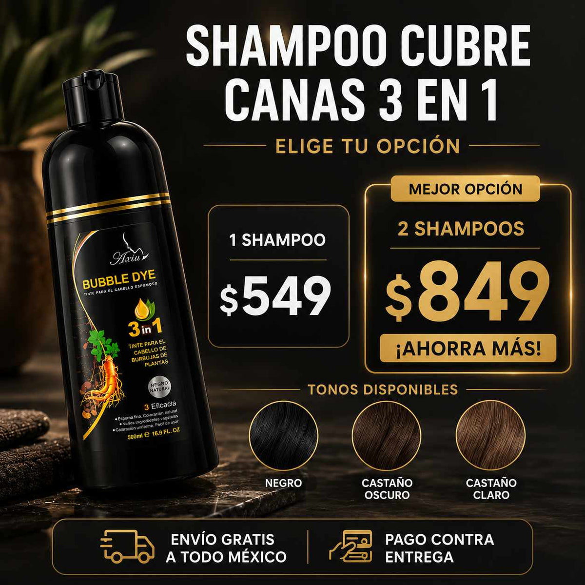 🤩Recupera tu color natural en solo 15 minutos🤩